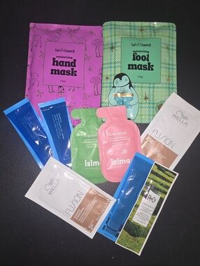 Foot Hand Shampoo Hair Mask Lot Of 10